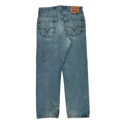 505 Levis Jeans - 33W 29L Blue Cotton