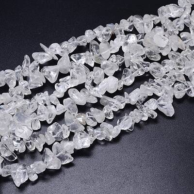 Natural Quartz Crystal Beads Strands