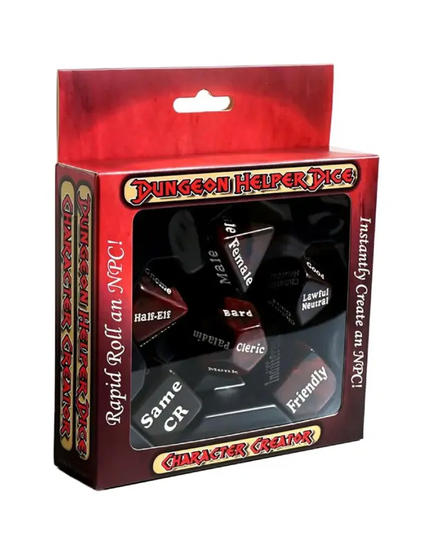 Dungeon Helper Dice: Character Creator