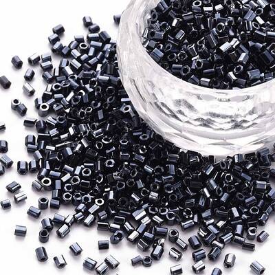 Glass Bugle Beads