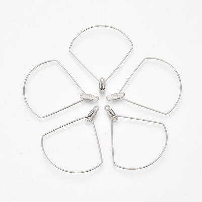 Tarnish Resistant 304 Stainless Steel Wire Pendants