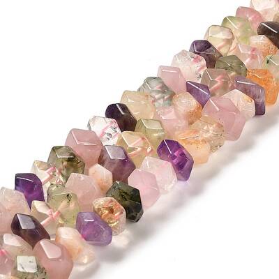 Natural Mixed Quartz Beads Strands