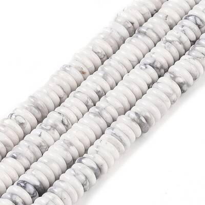 Natural Howlite Beads Strands