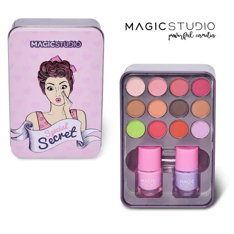 Magic studio pin up tin box - special secret