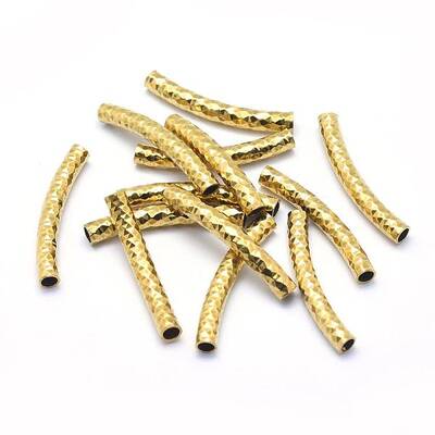 Brass Tube Beads