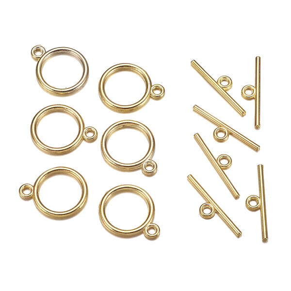 Tibetan Style Toggle Clasps