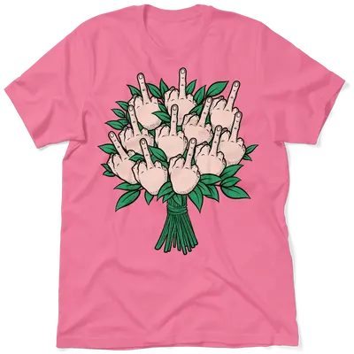 Flowers - Pink T-Shirt