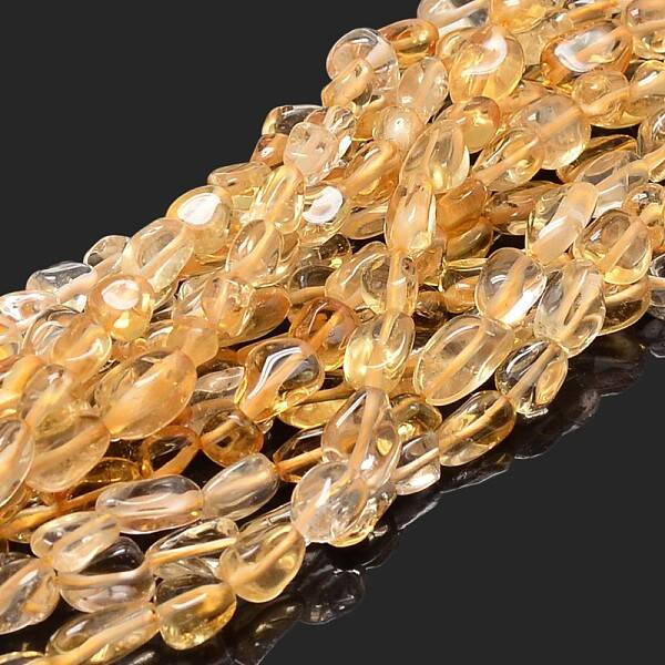 Natural Citrine Beads Strands