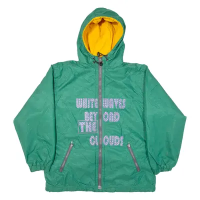 C.A.M.P.U.S Insulated Boys Ski Coat Green Hooded 12-13Y