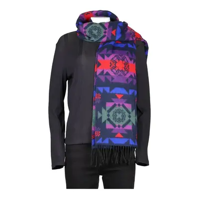 Unbranded Scarf - No Size Navy Wool Blend