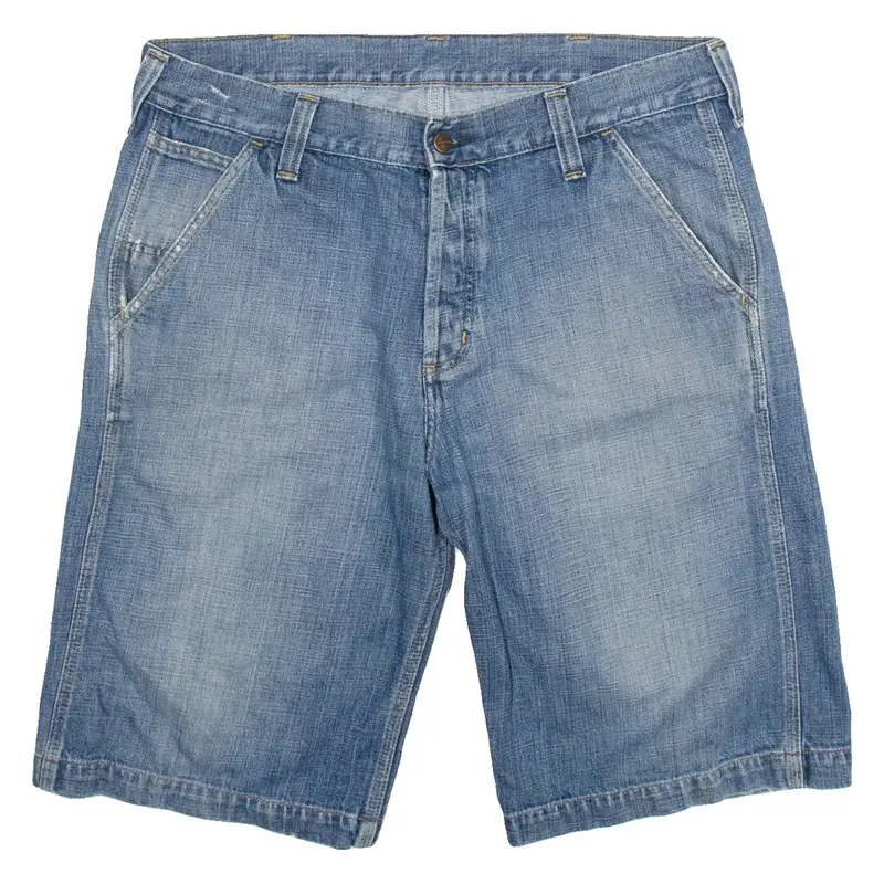 CARHARTT Womens Jorts Shorts Blue XL W36
