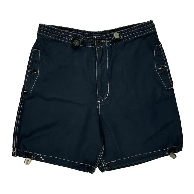 Basik Shorts - 32W 4L Black Cotton