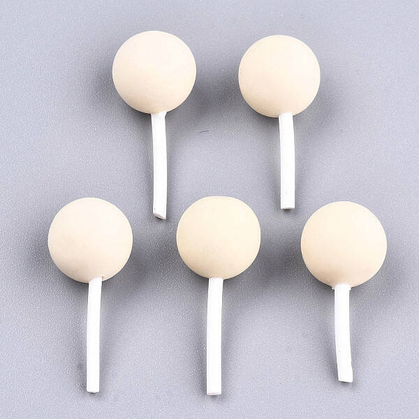 Handmade Polymer Clay 3D Lollipop Embellishments