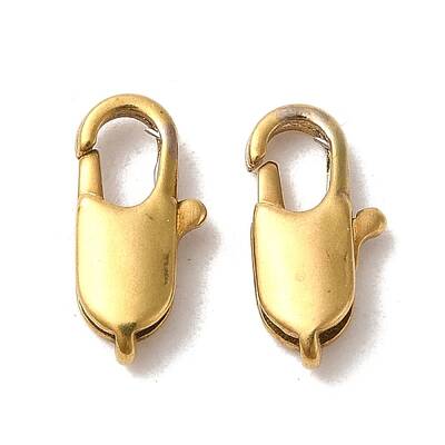 Brass Lobster Claw Clasps
