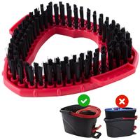 Spin Mop Replace Head Base, 1 Count Scrub Mop Brush Head Replacement for O Cedar Easywring 1 Tank System, Shower Floor Scrubb...