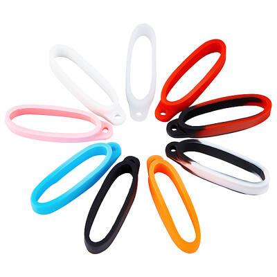 18Pcs 9 Colors Silicone Pendant