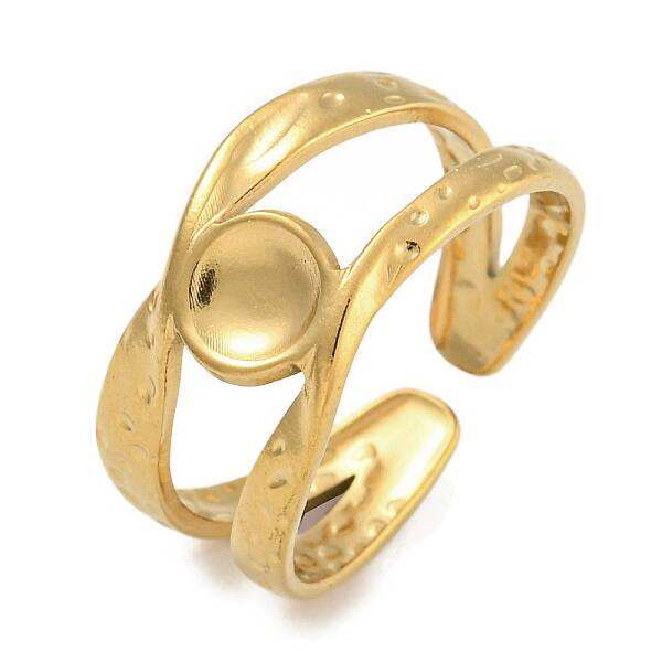 304 Stainless Steel Open Cuff Ring Components