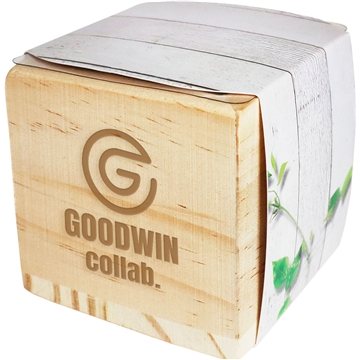 125 Promotional Wooden Cube Grow Kit