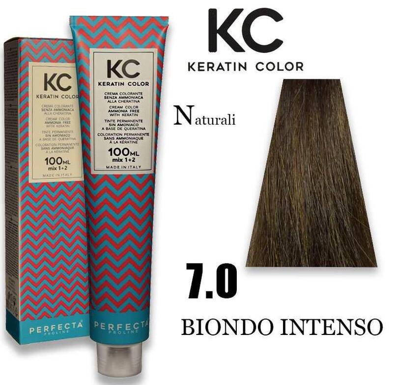 Kc keratin cream color 100ml 7.0