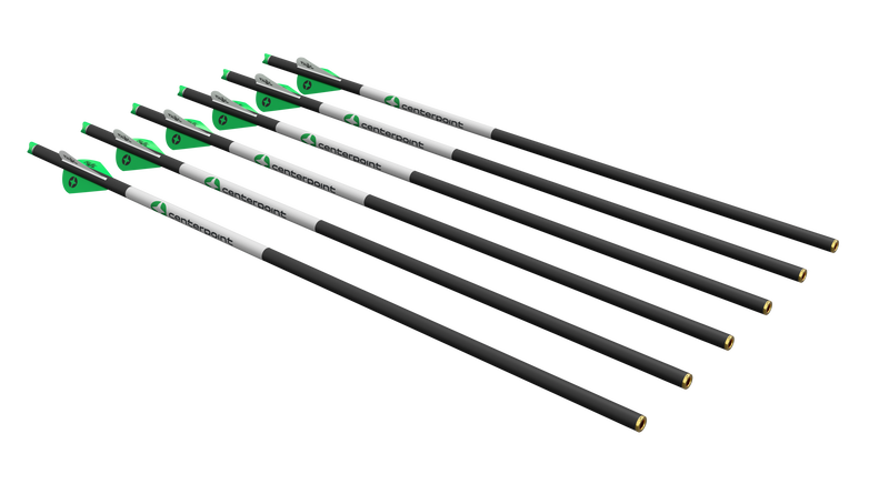 Carbon Arrows - 6pk [20” Crossbow Arrows]