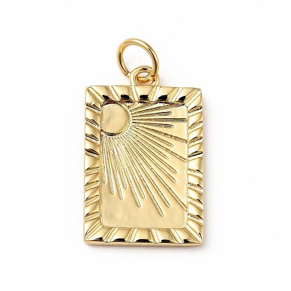 Rack Plating Brass Pendants
