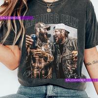 Vintage Concert 2025 Graphic Shirt – Featuring Posty Malonen and Jelly tee Roll, Bold Design for Music Fans