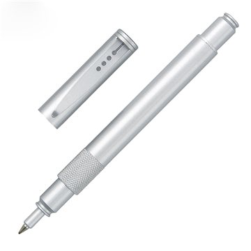 100 Promotional Blackpen Brass Cap-off Gel Ink Pen w/ Chrome ...