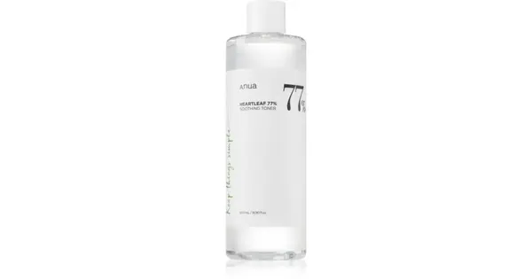 Anua Heartleaf 77% Soothing Toner Cleansing and Calming Lotion to Restore the Skin Barrier 500ml