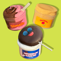 NEW Best Selling Bundles Trio! Best Selling Homemade Slime Bundles! High Quality Slimes! Marshmallow Clown Pop, Slimalin, Maz...