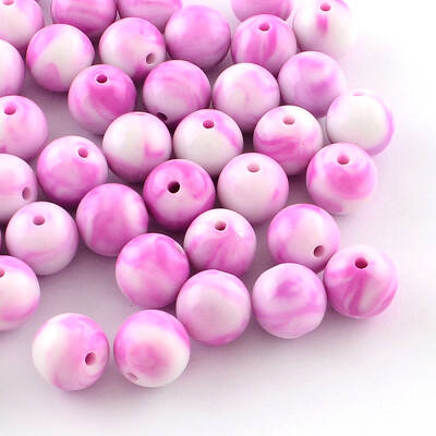 Opaque Acrylic Beads