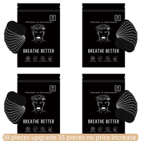 30 Packaging Upgrade 35 Packaging Super Breathable Mouth sticker，Ultra Breathable Mouth Tape One Month Supply 35 Strong Adh...