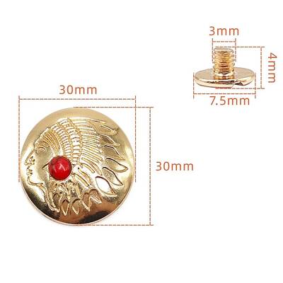 Alloy Decorative Buttons