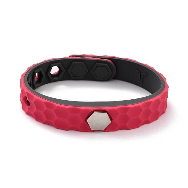 Flat Silicone Cord Bracelets