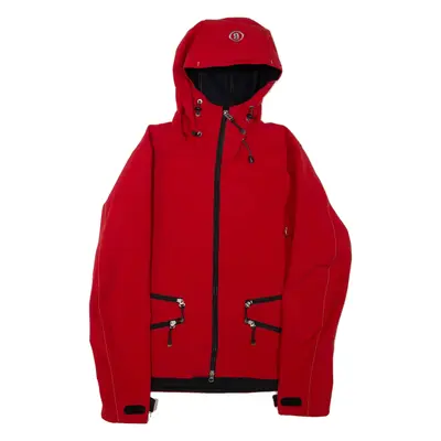 FIRE & ICE Mens Jacket Red Hooded M