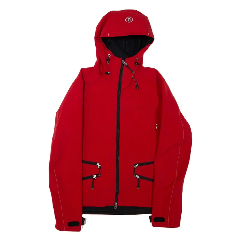 FIRE & ICE Mens Jacket Red Hooded M