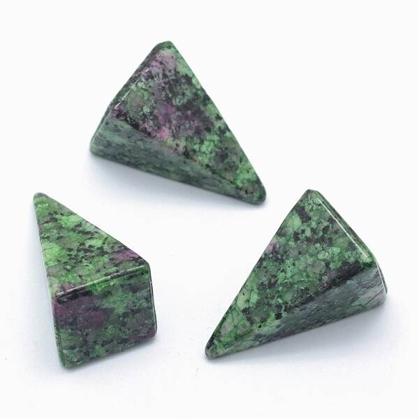 Natural Ruby in Zoisite Beads