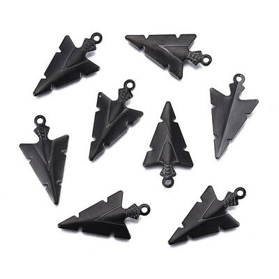 304 Stainless Steel Pointed Pendants