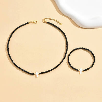 Glass Beaded Jewelry Set