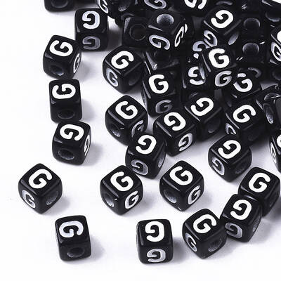 Opaque Acrylic Beads
