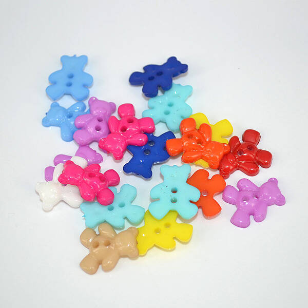 Little Bear 2-hole Sewing Buttons