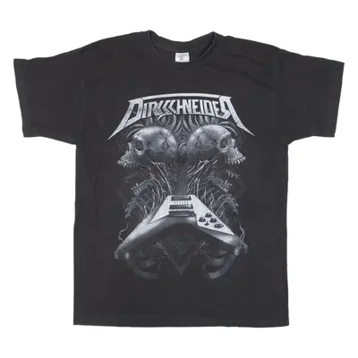 B&C Dirkschneider Mens Band T-Shirt Black M