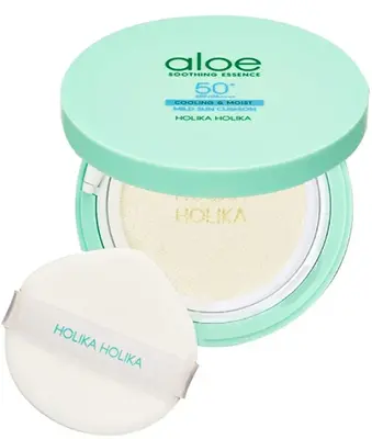 Holika holika Face sun protection in sponge SPF 50+ Aloe Soothing Essence (Mild Sun Cushion) 25 g
