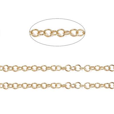 Ion Plating(IP) 304 Stainless Steel Rolo Chains