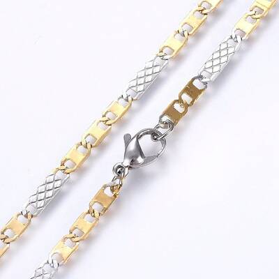 304 Stainless Steel Mariner Link Chains Necklaces