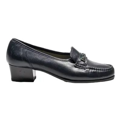 DORNDORF Loafer Shoes Blue Leather Womens UK 4.5