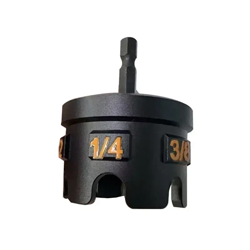 Nut Zipper Drill Attachment for Fast Nut and Bolt Removal, Aluminium Alloy Hex Shank Nut Driver for 1/4\