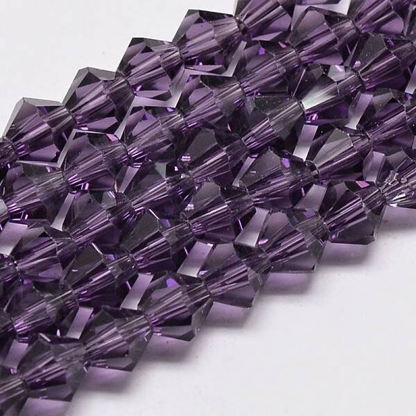 Transparent Glass Beads Strands