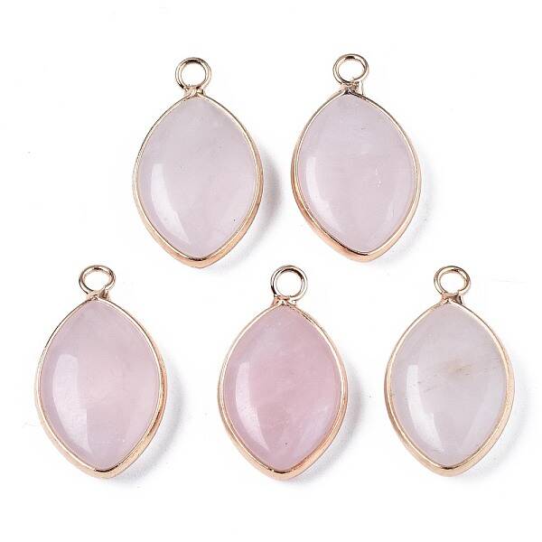Natural Rose Quartz Pendants