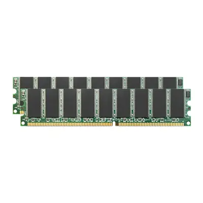 Fujitsu S26361-F3166-R521 | 1GB Kit (2x512MB) DDR-400MHz PC3200 ECC Unbuffered 184-Pin UDIMM Memory