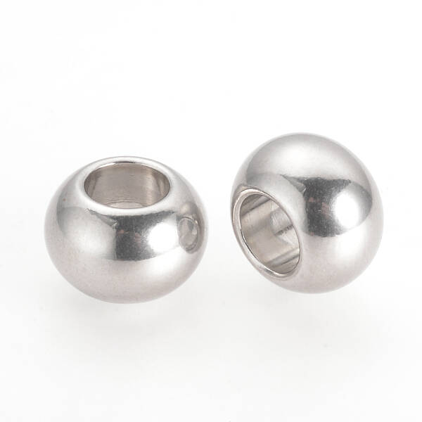 Tarnish Resistant 201 Stainless Steel Beads